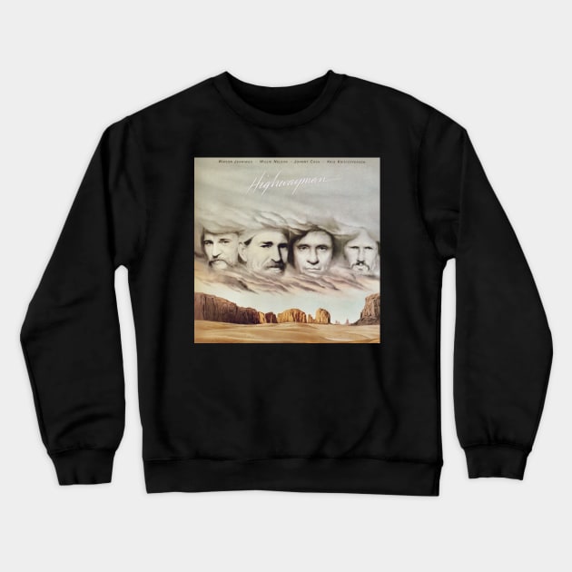 THE HIGHEAYMAN Crewneck Sweatshirt by OSCAR BANKS ART